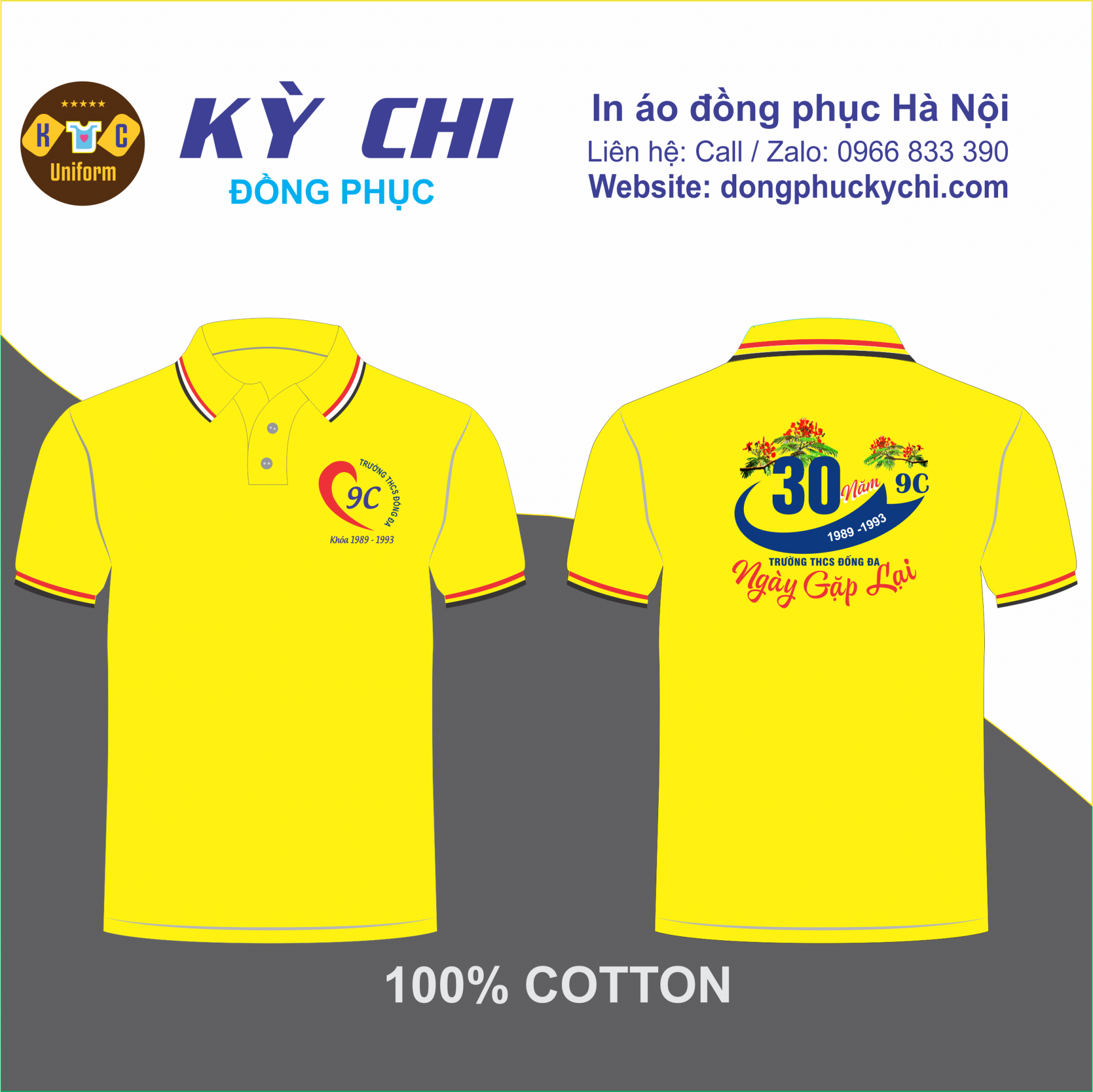 In áo phông đồng phục theo yêu cầu tại TP Hồ Chí Minh - 11