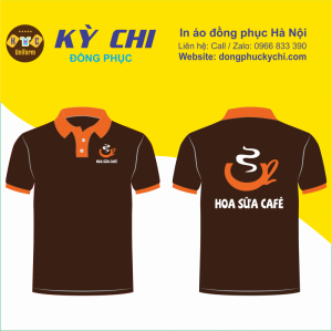 Đồng phục cửa hàng quán cà phê Hoa Sữa CAFÉ