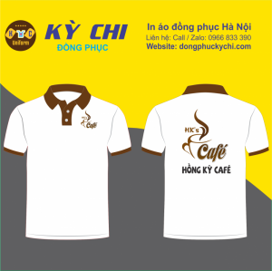 Mẫu đồng phục quán cafe đẹp, nhận thiết kế áo đồng phục cửa hàng theo yêu cầu