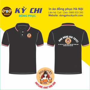 Đồng phục quán bia đẹp, đồng phục nhà hàng bia Tuyết Trung Văn Hà Nội
