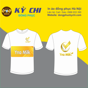 Đồng phục công ty sữa YNA Milk, Đặt áo đồng phục công ty liên hệ 0966 833 390