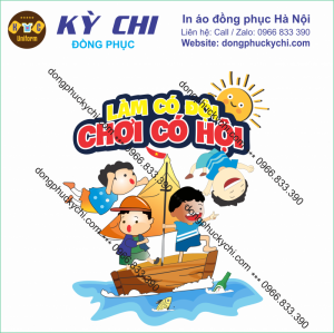 File thiết kế áo đồng phục nhóm Làm có đội chơi có hội cdr