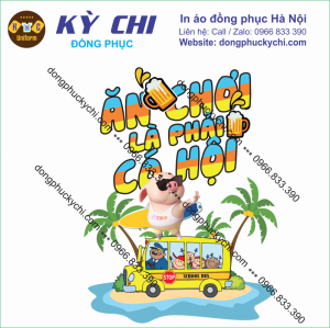 File thiết kế áo đồng phục hội nhóm Ăn chơi là phải có hội cdr